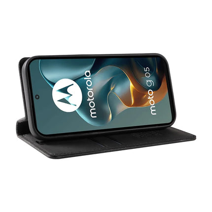 For Motorola Moto G05 4G Leather Cover YIKATU YK-004 Skin-Touch Wallet Phone Cases