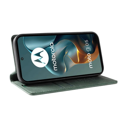 For Motorola Moto G05 4G Leather Cover YIKATU YK-004 Skin-Touch Wallet Phone Cases