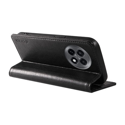 For OnePlus Ace 5G Wallet Case YIKATU YK-006 Magnetic Closure Leather Phone Cover Litchi Texture