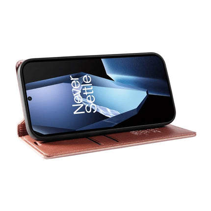For OnePlus Ace 5G Wallet Case YIKATU YK-006 Magnetic Closure Leather Phone Cover Litchi Texture