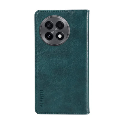 For OnePlus Ace 5G Wallet Case YIKATU YK-006 Magnetic Closure Leather Phone Cover Litchi Texture