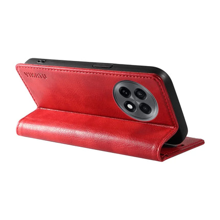 For OnePlus Ace 5G Wallet Case YIKATU YK-006 Magnetic Closure Leather Phone Cover Litchi Texture