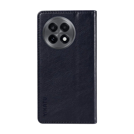 For OnePlus Ace 5G Wallet Case YIKATU YK-006 Magnetic Closure Leather Phone Cover Litchi Texture