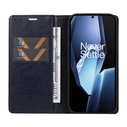 For OnePlus Ace 5G Wallet Case YIKATU YK-006 Magnetic Closure Leather Phone Cover Litchi Texture