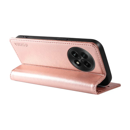 For OnePlus 13 Wallet Case YIKATU YK-006 Magnetic Closure Leather Phone Cover Litchi Texture