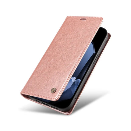 For OnePlus 13 Wallet Case YIKATU YK-006 Magnetic Closure Leather Phone Cover Litchi Texture