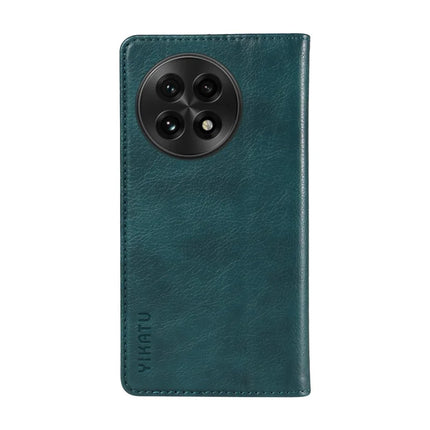 For OnePlus 13 Wallet Case YIKATU YK-006 Magnetic Closure Leather Phone Cover Litchi Texture