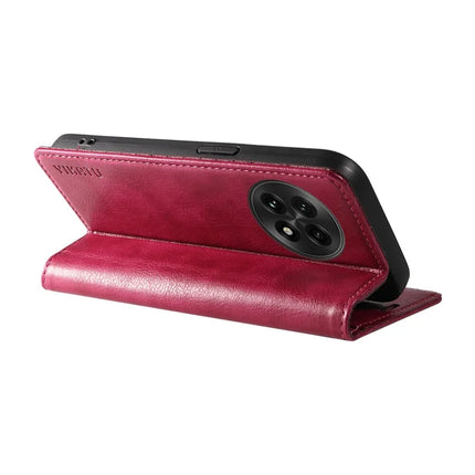 For OnePlus 13 Wallet Case YIKATU YK-006 Magnetic Closure Leather Phone Cover Litchi Texture
