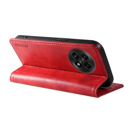 For OnePlus 13 Wallet Case YIKATU YK-006 Magnetic Closure Leather Phone Cover Litchi Texture