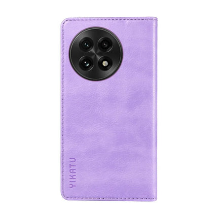 For OnePlus 13 Wallet Case YIKATU YK-006 Magnetic Closure Leather Phone Cover Litchi Texture
