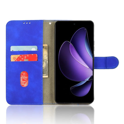 For Oppo Reno13 F 5G Leather Case Skin Feel Anti Drop Wallet Flip Phone Cover