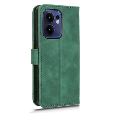 For Oppo Reno13 F 5G Leather Case Skin Feel Anti Drop Wallet Flip Phone Cover