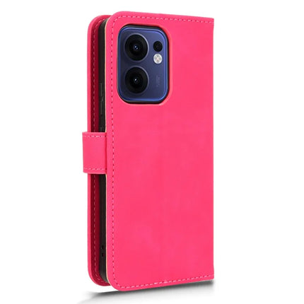 For Oppo Reno13 F 5G Leather Case Skin Feel Anti Drop Wallet Flip Phone Cover