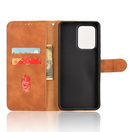 For Oppo Reno13 F 5G Leather Case Skin Feel Anti Drop Wallet Flip Phone Cover