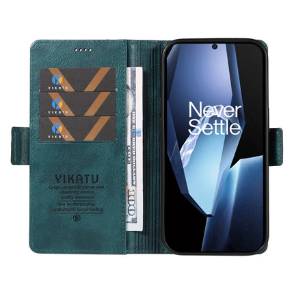 For OnePlus Ace 5G Case YIKATU YK-007 Litchi Texture PU Leather Wallet Phone Cover