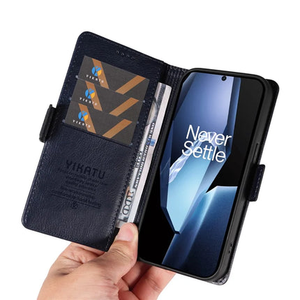 For OnePlus Ace 5G Case YIKATU YK-007 Litchi Texture PU Leather Wallet Phone Cover