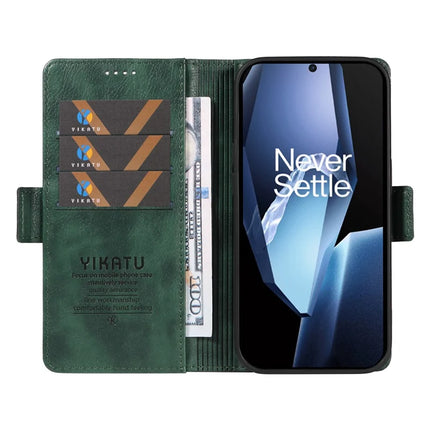 For OnePlus Ace 5G Case YIKATU YK-007 Litchi Texture PU Leather Wallet Phone Cover