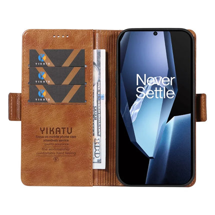 For OnePlus Ace 5G Case YIKATU YK-007 Litchi Texture PU Leather Wallet Phone Cover