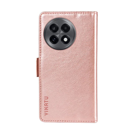 For OnePlus Ace 5G Case YIKATU YK-007 Litchi Texture PU Leather Wallet Phone Cover