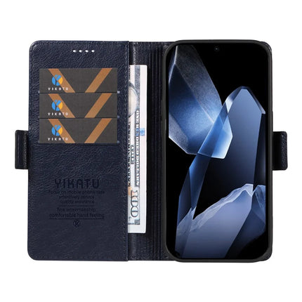 For OnePlus 13 Case YIKATU YK-007 Litchi Texture PU Leather Wallet Phone Cover