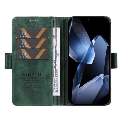For OnePlus 13 Case YIKATU YK-007 Litchi Texture PU Leather Wallet Phone Cover