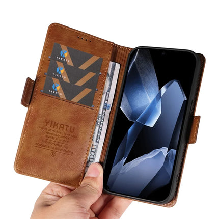 For OnePlus 13 Case YIKATU YK-007 Litchi Texture PU Leather Wallet Phone Cover