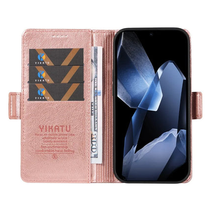 For OnePlus 13 Case YIKATU YK-007 Litchi Texture PU Leather Wallet Phone Cover