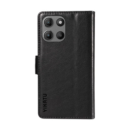 For Motorola Moto G15 4G Case YIKATU YK-007 Litchi Texture PU Leather Wallet Phone Cover