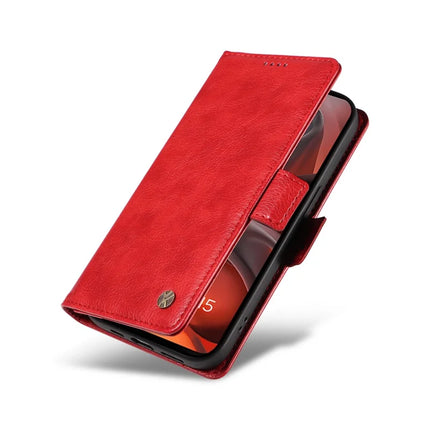 For Motorola Moto G15 4G Case YIKATU YK-007 Litchi Texture PU Leather Wallet Phone Cover