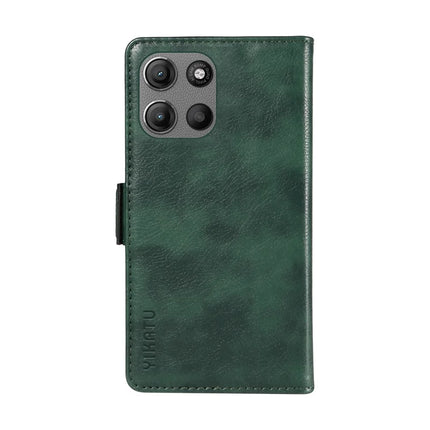 For Motorola Moto G15 4G Case YIKATU YK-007 Litchi Texture PU Leather Wallet Phone Cover