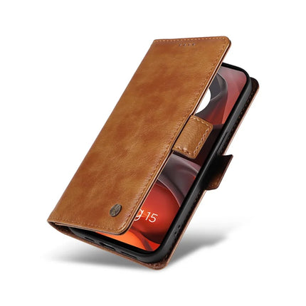 For Motorola Moto G15 4G Case YIKATU YK-007 Litchi Texture PU Leather Wallet Phone Cover