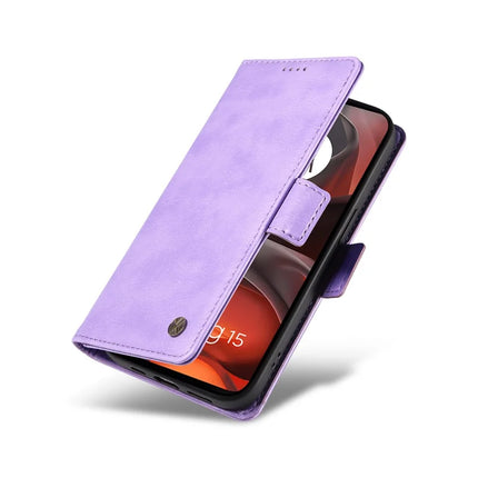 For Motorola Moto G15 4G Case YIKATU YK-007 Litchi Texture PU Leather Wallet Phone Cover