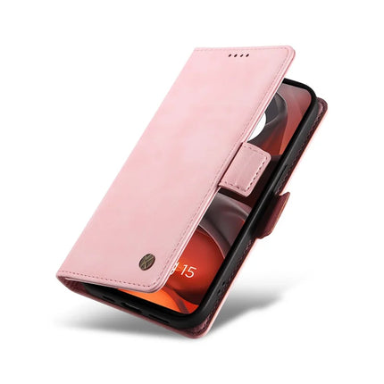 For Motorola Moto G15 4G Case YIKATU YK-007 Litchi Texture PU Leather Wallet Phone Cover