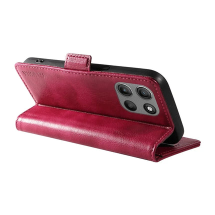 For Motorola Moto G15 4G Case YIKATU YK-007 Litchi Texture PU Leather Wallet Phone Cover