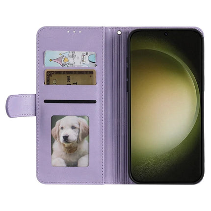 013 Style For Samsung Galaxy A26 5G Case PU Leather Anti-Fall Phone Cover with 6 Card Slots