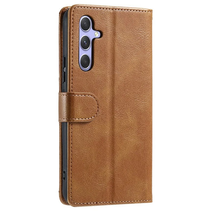 013 Style For Samsung Galaxy A26 5G Case PU Leather Anti-Fall Phone Cover with 6 Card Slots