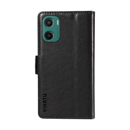 For Motorola Moto G05 4G Case YIKATU YK-007 Litchi Texture PU Leather Wallet Phone Cover