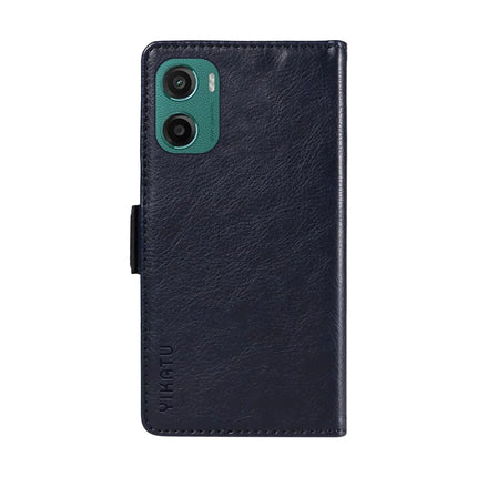 For Motorola Moto G05 4G Case YIKATU YK-007 Litchi Texture PU Leather Wallet Phone Cover