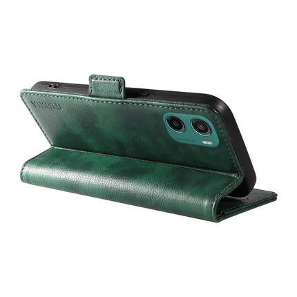 For Motorola Moto G05 4G Case YIKATU YK-007 Litchi Texture PU Leather Wallet Phone Cover