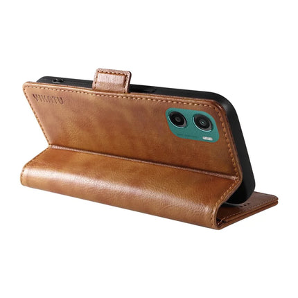 For Motorola Moto G05 4G Case YIKATU YK-007 Litchi Texture PU Leather Wallet Phone Cover