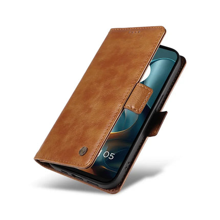 For Motorola Moto G05 4G Case YIKATU YK-007 Litchi Texture PU Leather Wallet Phone Cover