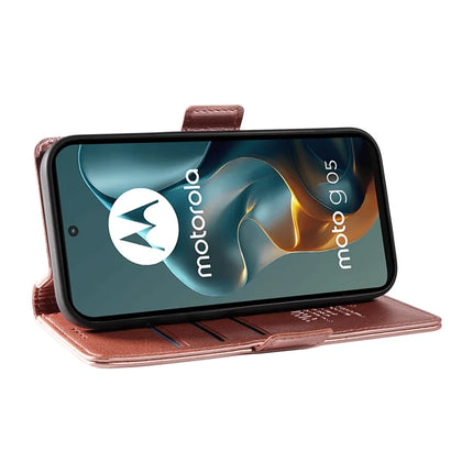 For Motorola Moto G05 4G Case YIKATU YK-007 Litchi Texture PU Leather Wallet Phone Cover