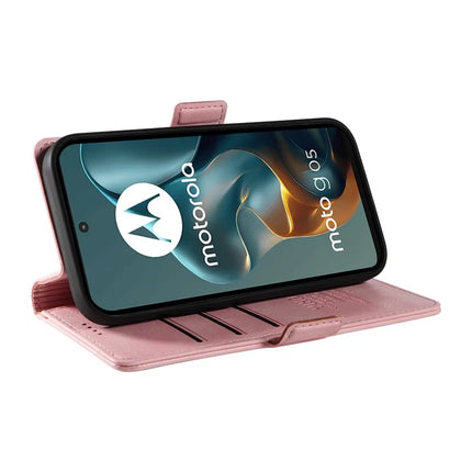 For Motorola Moto G05 4G Case YIKATU YK-007 Litchi Texture PU Leather Wallet Phone Cover