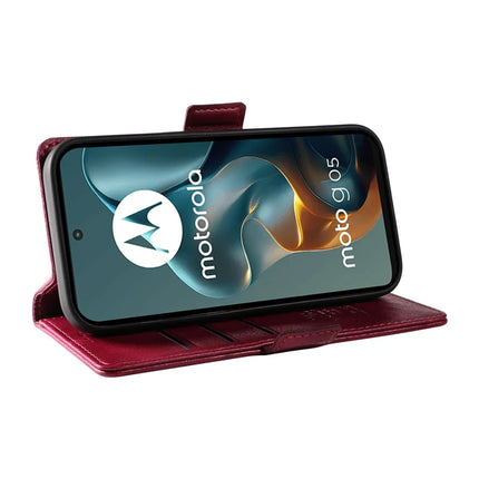 For Motorola Moto G05 4G Case YIKATU YK-007 Litchi Texture PU Leather Wallet Phone Cover