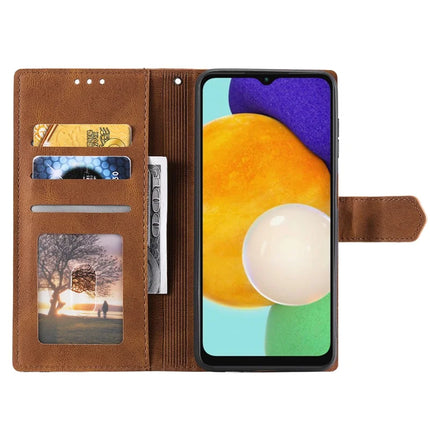 For Samsung Galaxy A26 5G Leather Case Wallet Phone Cover Splicing Stitching