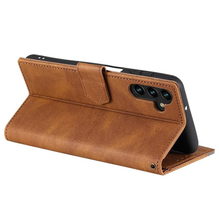 For Samsung Galaxy A26 5G Leather Case Wallet Phone Cover Splicing Stitching