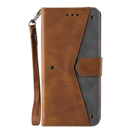 For Samsung Galaxy A26 5G Leather Case Wallet Phone Cover Splicing Stitching