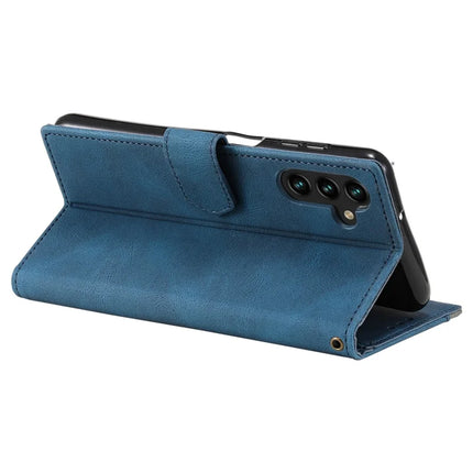 For Samsung Galaxy A26 5G Leather Case Wallet Phone Cover Splicing Stitching
