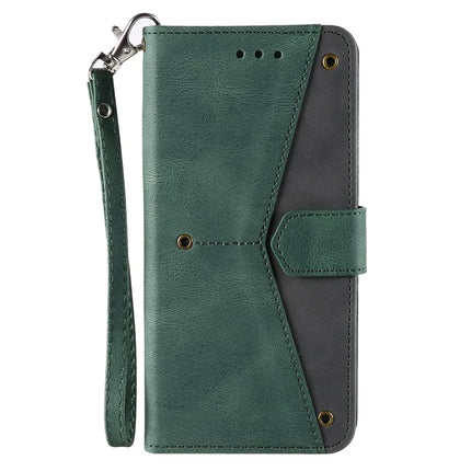 For Samsung Galaxy A26 5G Leather Case Wallet Phone Cover Splicing Stitching