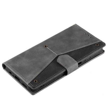 For Samsung Galaxy A26 5G Leather Case Wallet Phone Cover Splicing Stitching